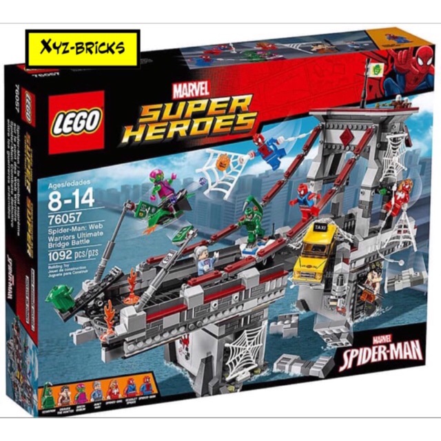 LEGO 76057 - Marvel Super Heroes Spiderman Web Warriors Ultimate Bridge Battle