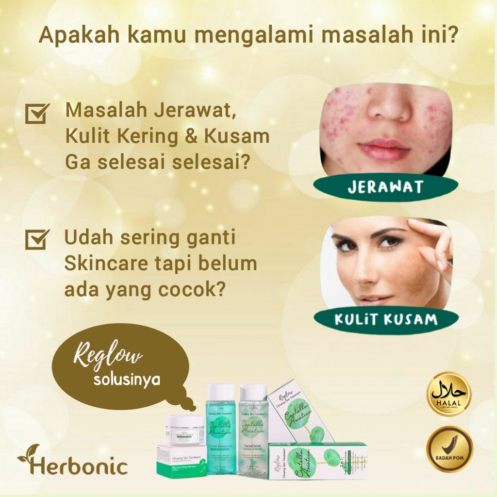 REGLOW Skincare dr Shindy Putri BPOM HALAL Original 100% Perawatan Kecantikan Wajah Glowing Skin Treatment-1