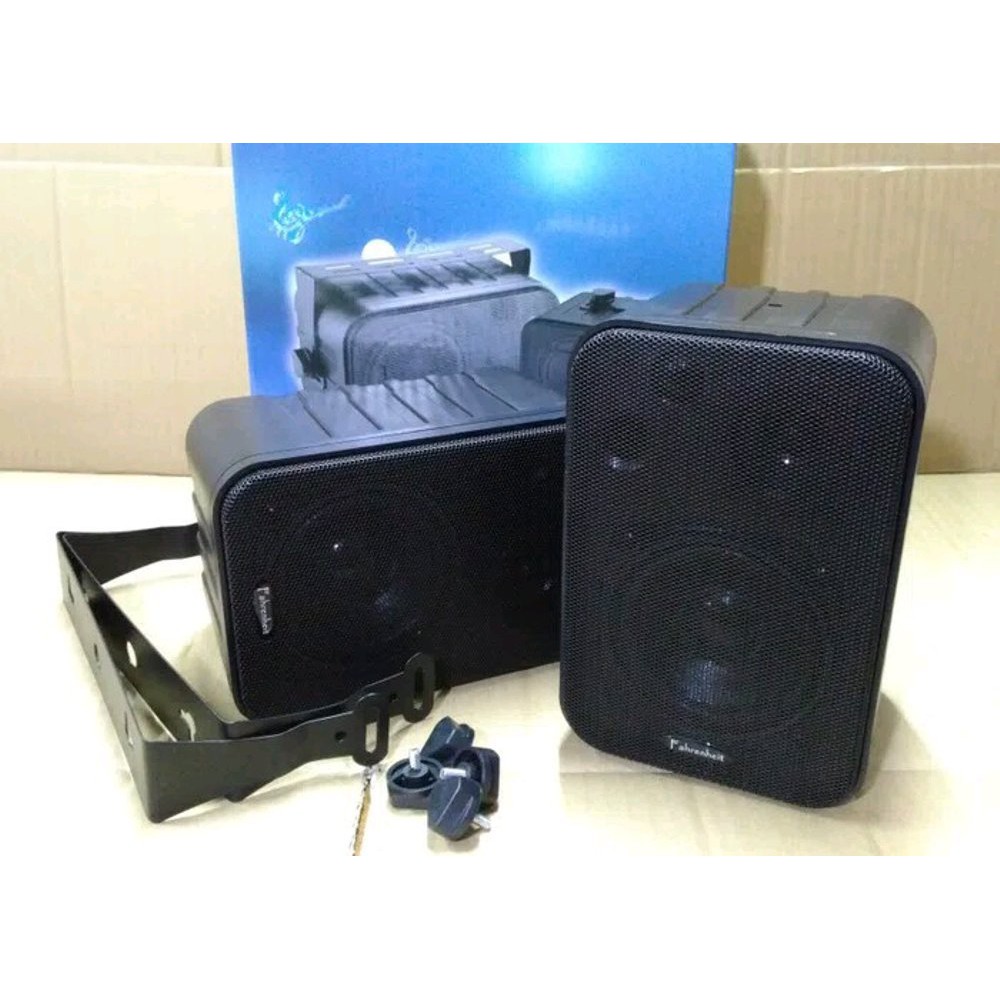 SPEAKER PASIF 4 INCH FAHRENHEIT MSB 406 HARGA SEPASANG