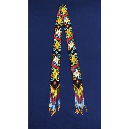 syal manik dayak kalimantan-Kecil