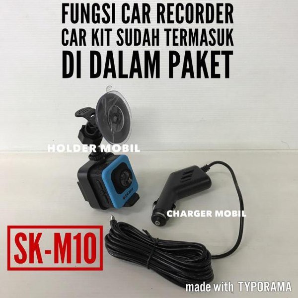 Termurah              Action Cam Sport cam Dash Cam SK-M10 Wifi Lensa novatech 12MP FULL HD