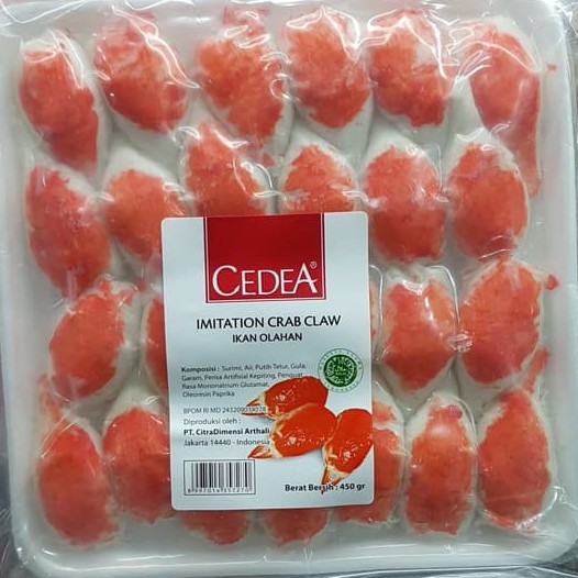 

Crab Claw Imitation CEDEA Crab Claw 450gr