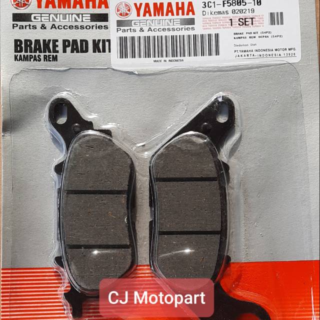 DISC PAD KAMPAS REM CAKRAM DEPAN JUPITER MX VIXION R15 XABRE BYSON MIO J VEGA R VEGA ZR 3C1 MURAH