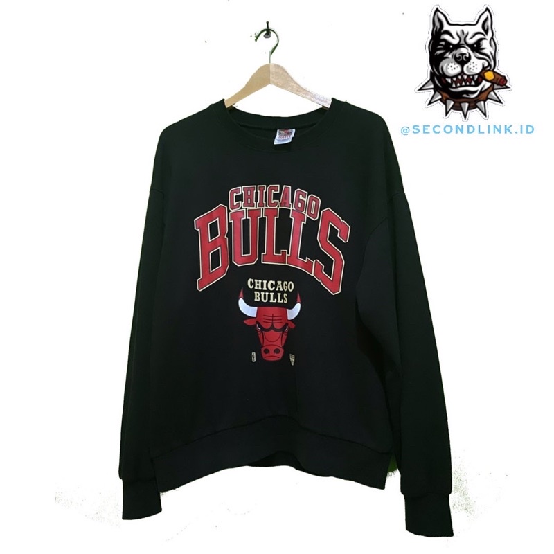 Crewneck Chicago Bulls By Fruit Of The Loom