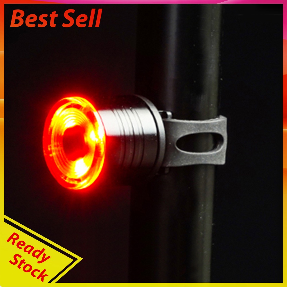 Mountain Road Bicycle Taillight Waterproof Warning Aluminum Helmet Lights