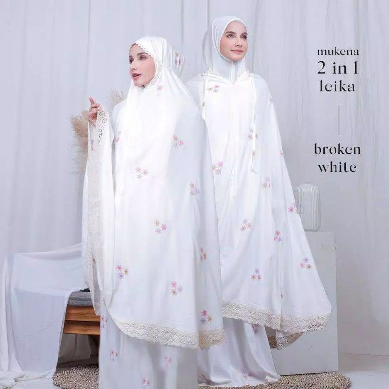 Mukena Dewasa Leika Rayon Jumbo