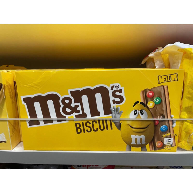 

m&m's biscuit 10pk