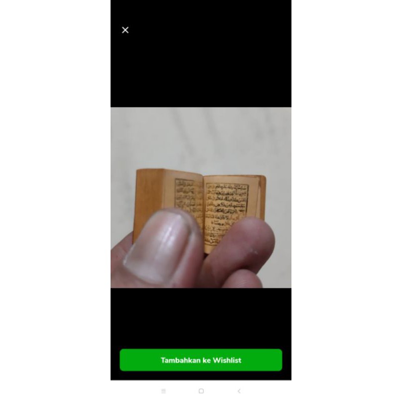 al quran stanbul mini tinta emas