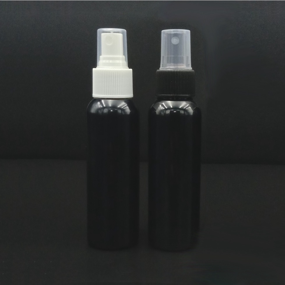 BABEE - BOTOL PLASTIK 100ML HITAM SPRAY / BOTOL SPRAY 100 ML HITAM / BOTOL ISI ULANG [HARGA GROSIR]