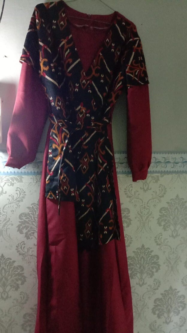 Gamis Batik Couple • Kemeja Batik Pria Premium High Quality • Batik Couple • Gamis