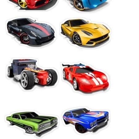 

*Promo* hotwhelss sticker mobil bahan vinyl dekorasi lintasan balap kwalitas oke