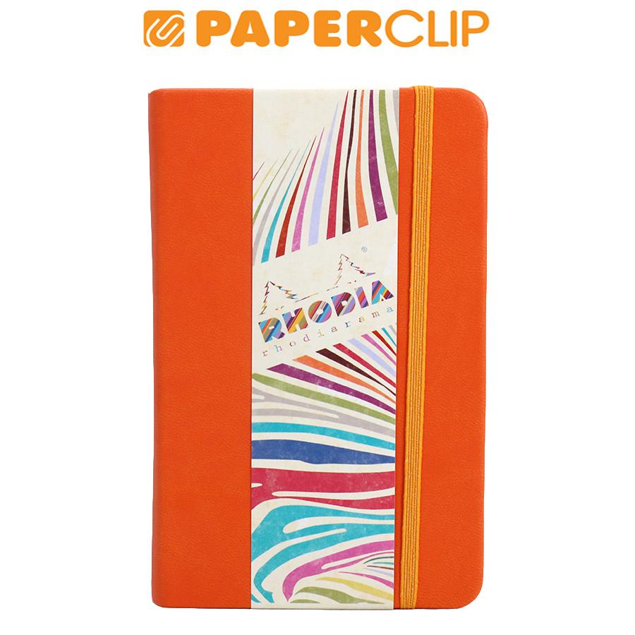 

NOTEBOOK RHODIA A6 RHODIARAMA HARD COVER TANGERINE 118634C