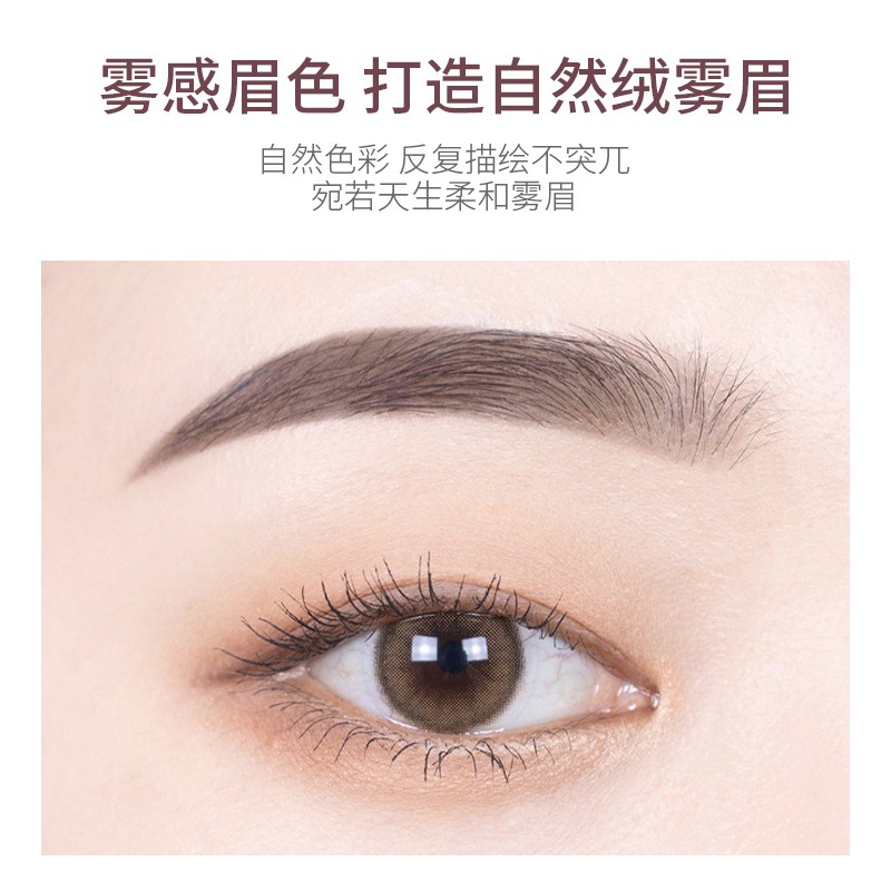 Lameila Pensil Alis  Double Heads Eyebrow Pencil Lasting Eyebrow Pen Waterproof 4 Warna 832 LS