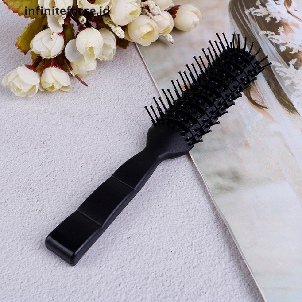 (Infiniteforce.Id) Sisir Rambut Pria Anti Statis Bahan Plastik