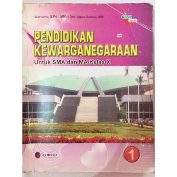 

Buku Paket PKN kelas 10 SMA KTSP 2006