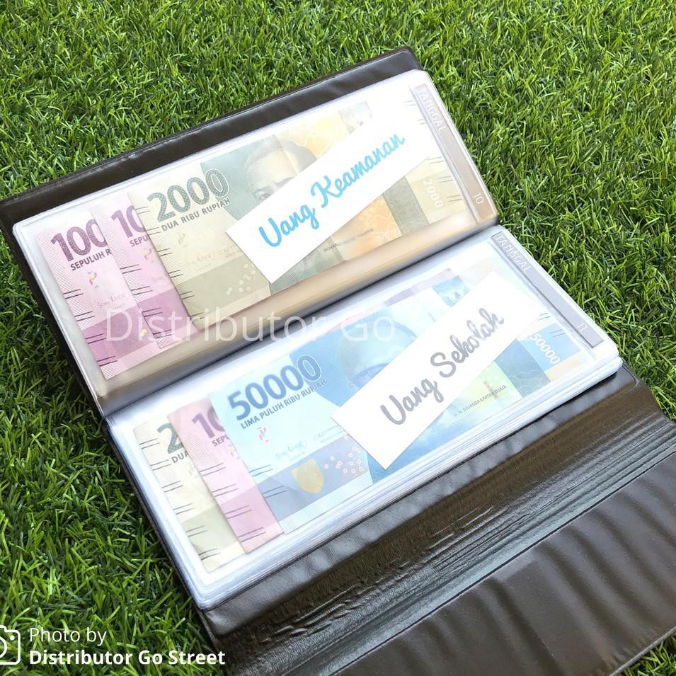 ✤ [] Dompet Keuangan Wallet Organizer / Pos Pengeluaran Rumah Tangga Bulanan / Dompet Satu Bulan ℮