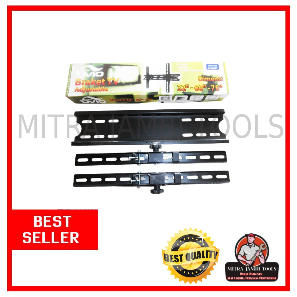 BRACKET TV 32" - 60" - 75" OVIO /  14" - 32" OVIO