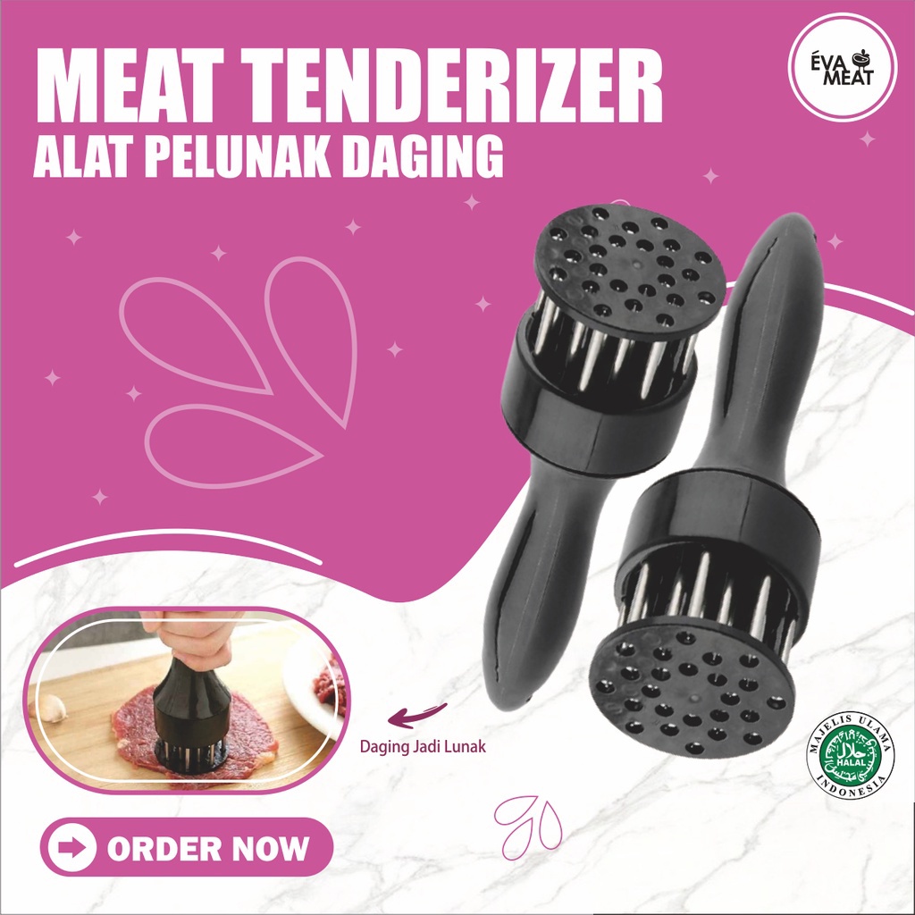 

meat tenderizer - alat pengempuk daging - meat tools - pelunak daging bandung - tusukan daging