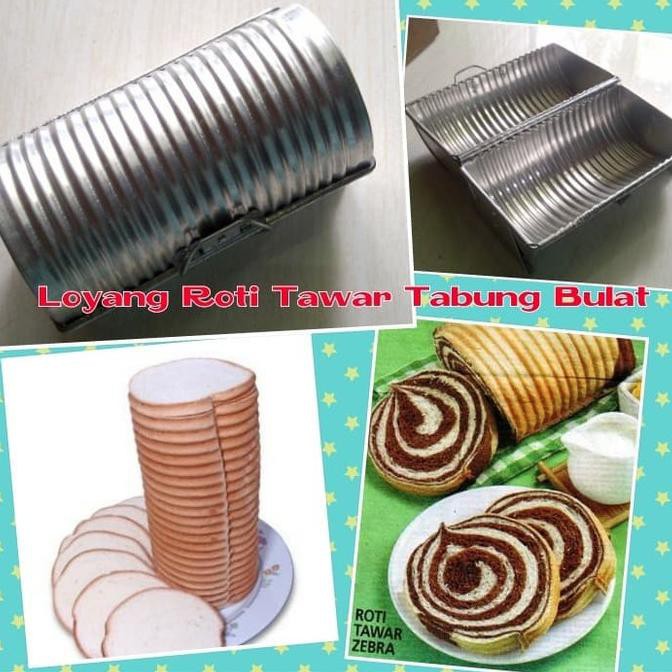 Ready Stock] Loyang Roti Tawar Tabung Bulat Bundar