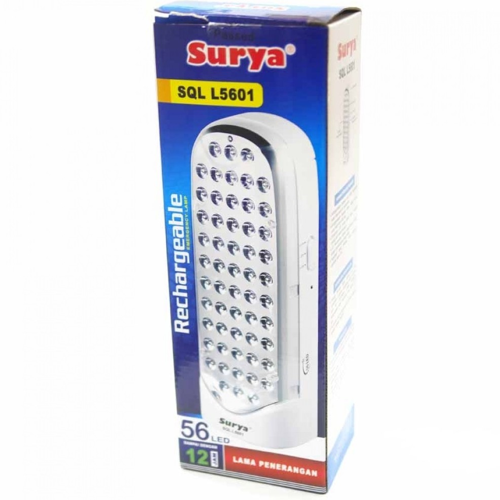 Surya Lampu Emergency SQL L5601 Light LED 56 SMD