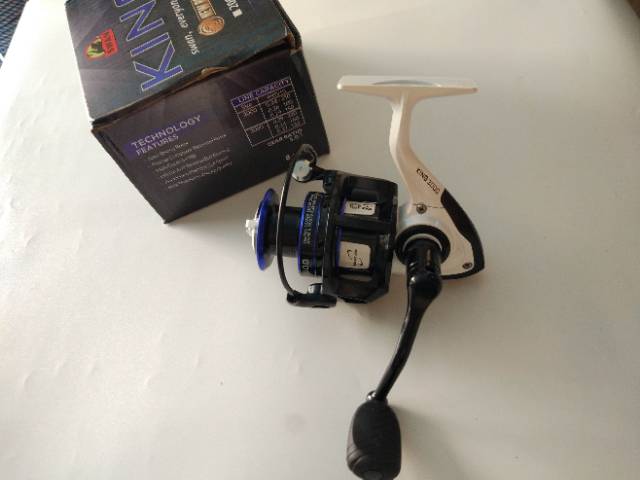 Reel Swan King 3000,6000 power handle 8+1bb