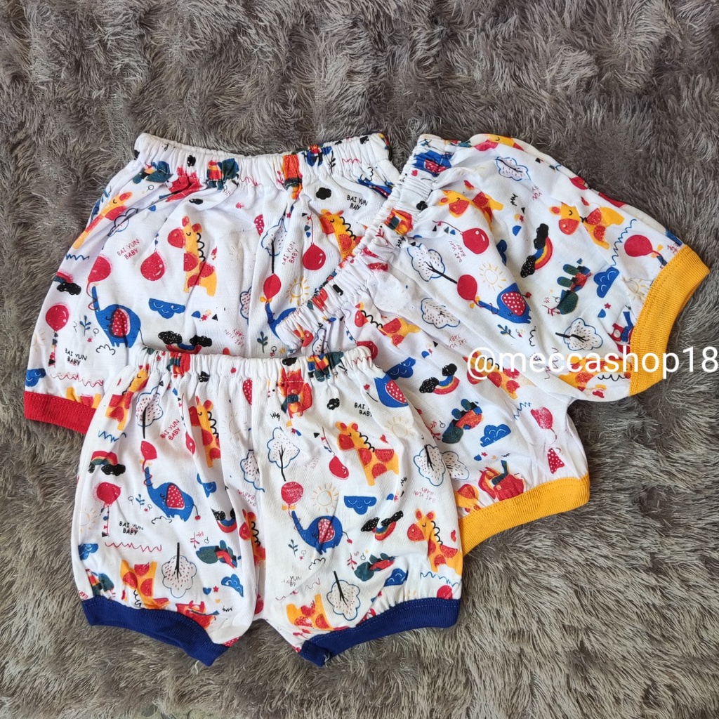 Celana Pendek Kolor Bayi sampai 18 Bulan Murah Adem Lembut dan nyaman dipakai