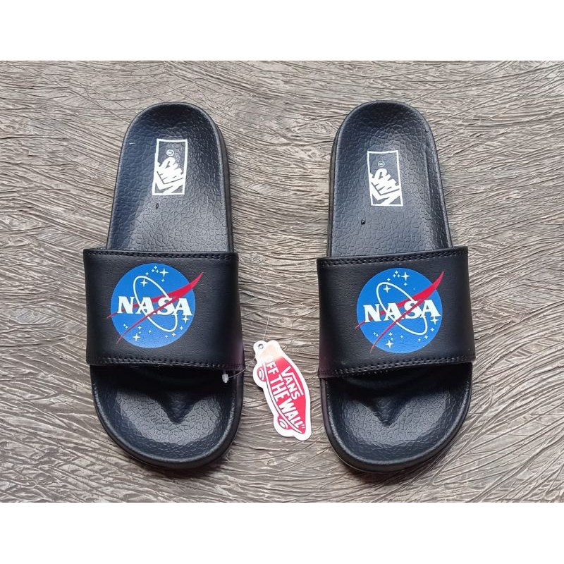 Sandal Vans NASA sendal slop casual murah grade original