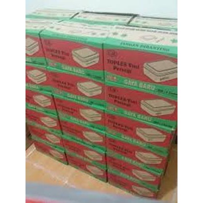 GAYA BARU GB VINI TOPLES KUE KERING NASTAR SEGI KOTAK 250 GRAM 1/4 KG