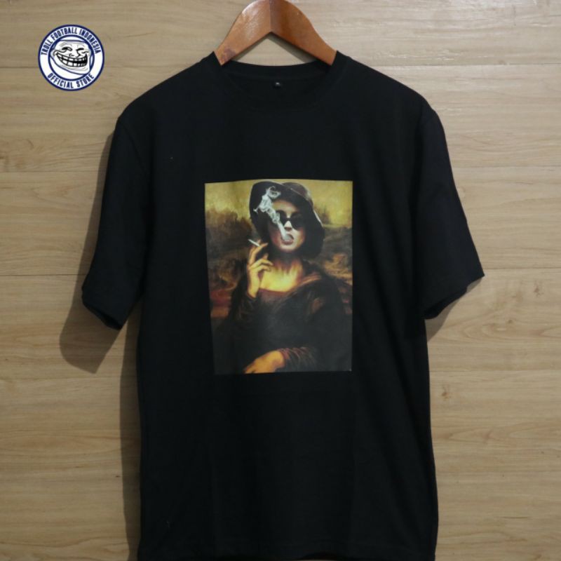 KAOS CUSTOM LUCU MONALISA UDUD SEBAT