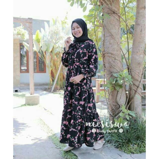 CAMELIA DRESS / DRESS MONALISA / DRESS RUFFLE / GAMIS RUFFLE / GAMIS SUSUN / DRESS SUSUN