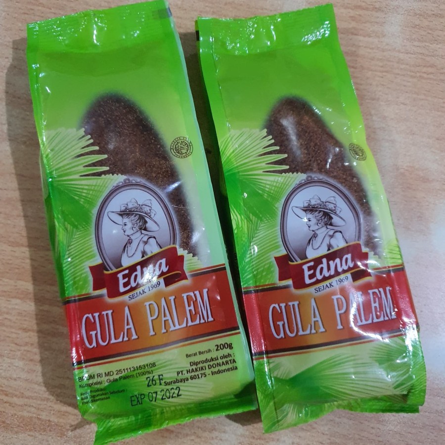 

Edna palm sugar 200gram gula kelapa 200gr coconut sugar