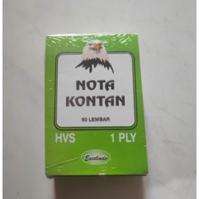 

Buku Bon Nota Kontan Kecil Rangkap 1 ply GELATIK KEMBAR