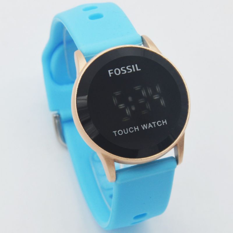 Jam Tangan Touchscreen Jam Tangan Pria Wanita Jam Tangan Rubber Digital