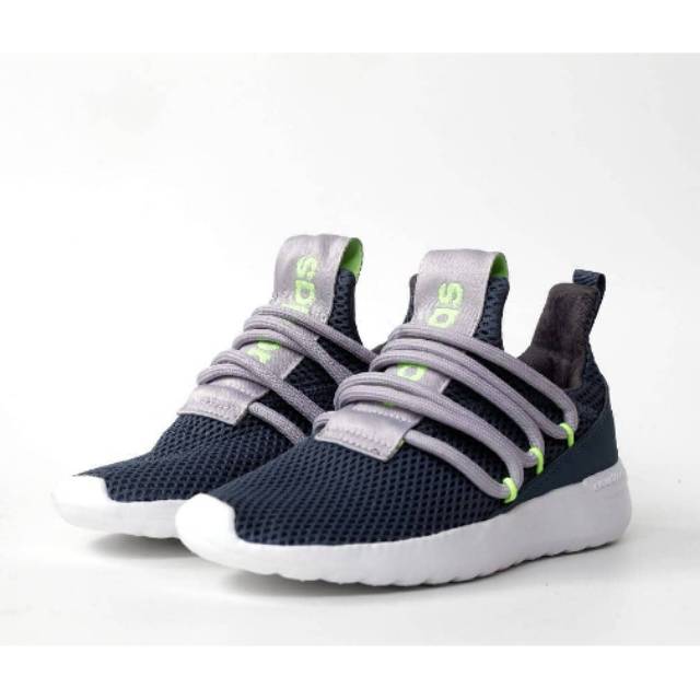 ADIDAS LITE RACER ADAPT KIDS NAVY VOLT SNEAKER ANAK TODDLER KID ORIGINAL