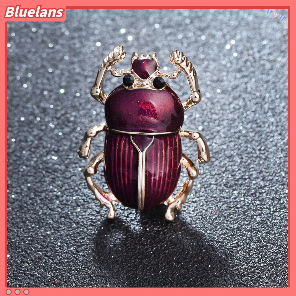 Bluelans Vintage Lady Beetle Enamel Animal Insect Brooch Pin Women Scarf Party Jewelry