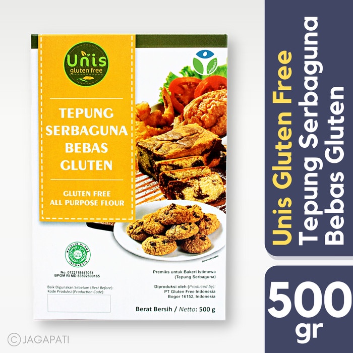 

✨COD✨ Unis Gluten Free - Tepung Serbaguna 500gr - Gluten Free - Non Pengawet