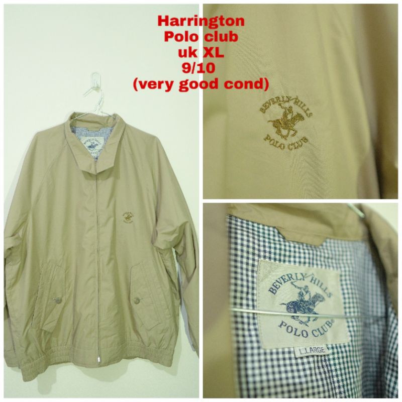 jaket harrington polo