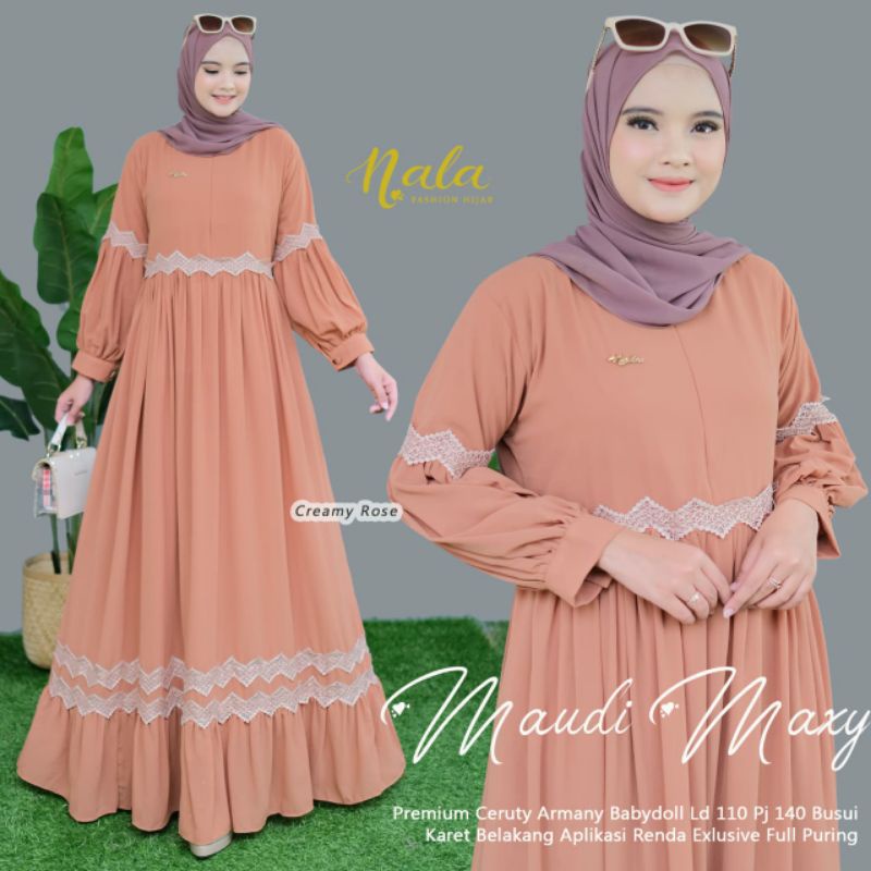 MAUDI MAXY // GAMIS CERUTY BABYDOL FARIASI RENDA // GAMIS PREMIUM