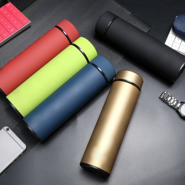 Termos Air Minum Untuk Teh Kopi 500ml Vacuum Flask Finishing Matte Gloss