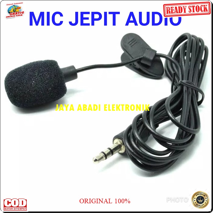 G156 MIC JEPIT KABEL 3.5 MM CABLE WIRE KLIP CLIP ON MIK MIKROPON MIKROPHONE SOUND BEST MICROPHONE KARAOKE VOKAL VOCAL ARTIS PROFESIONAL PRO SOUND BEST SISTEM AUDIO PANGGUNG LEGENDARY DYNAMIC PENGERAS SUARA HIFI SENSITIF MC PIDATO SEMINAR CERAMAH ACARA POR