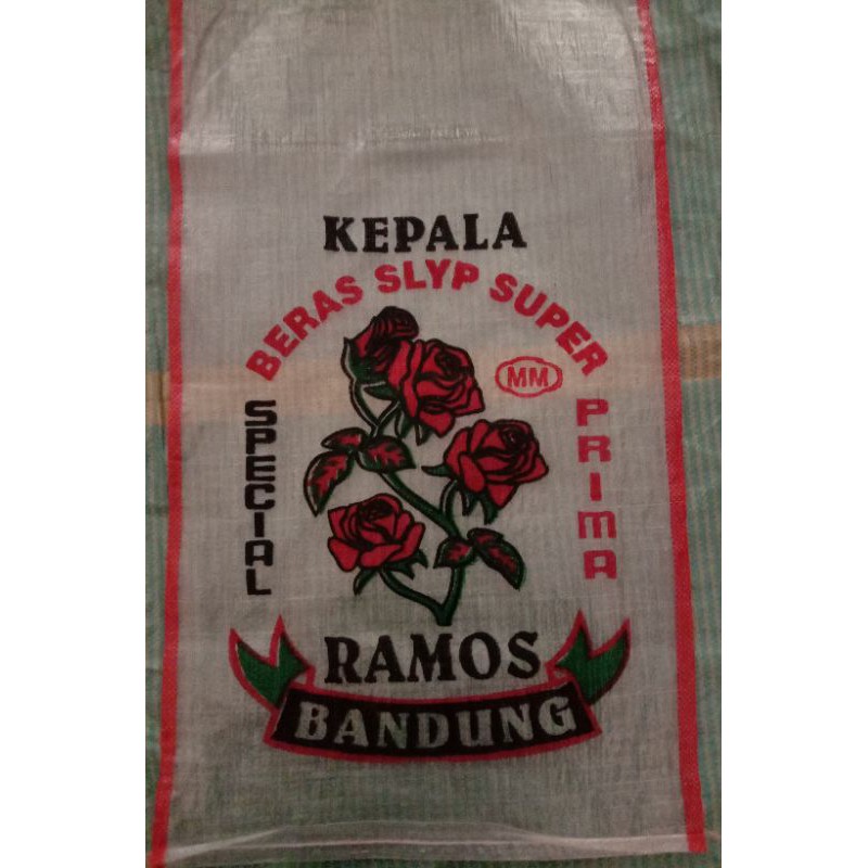 

karung beras ramos bandung Transparant 25kg(ini kemasan bukan beras )