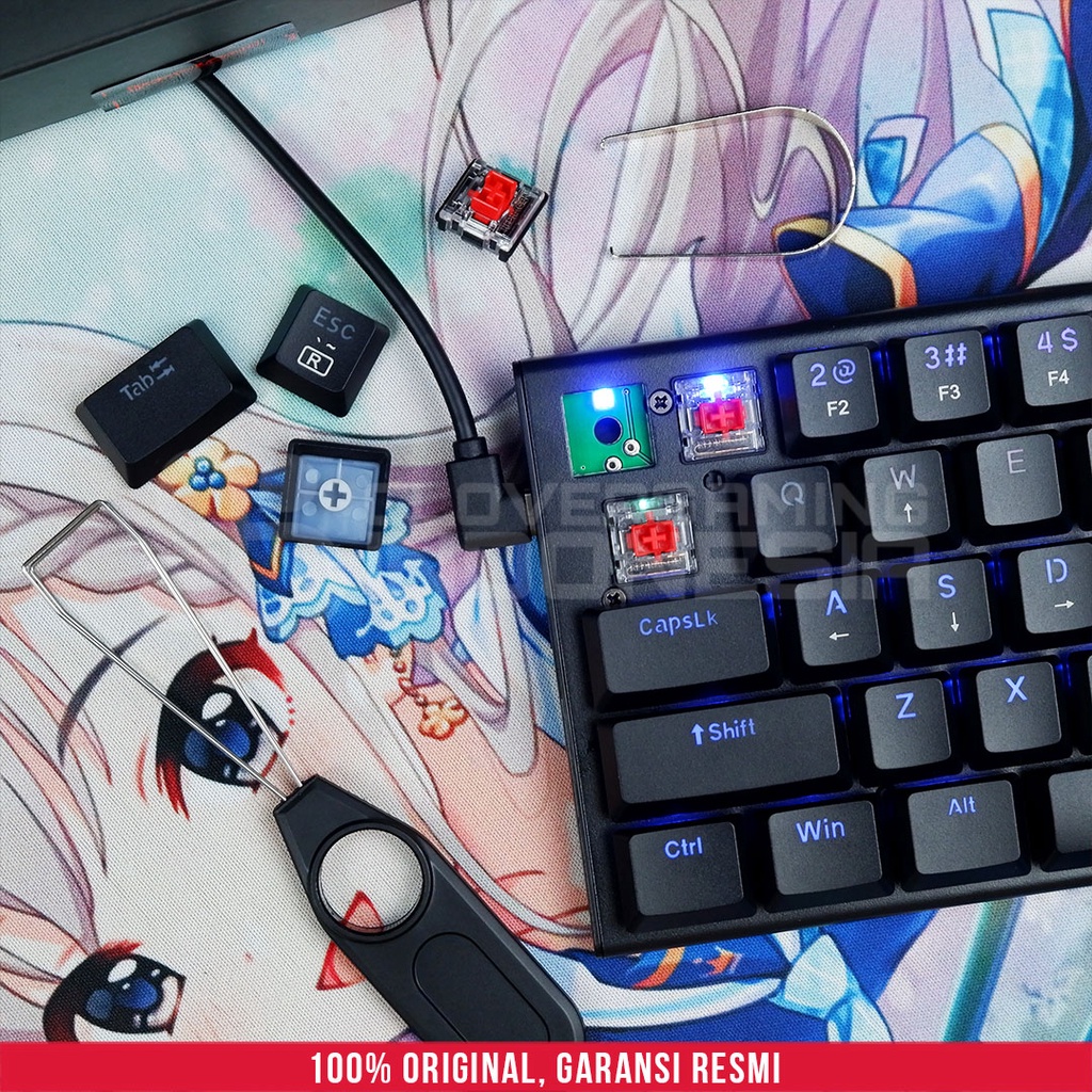 Redragon K614 Anivia 60% RGB - Low Profile Mechanical Gaming Keyboard