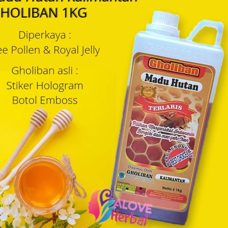 

[KODE PRODUK Q6VSW4184] MADU HUTAN KALIMANTAN 1Kg / 1 KG GHOLIBAN ( BOTOL EMBOSS)