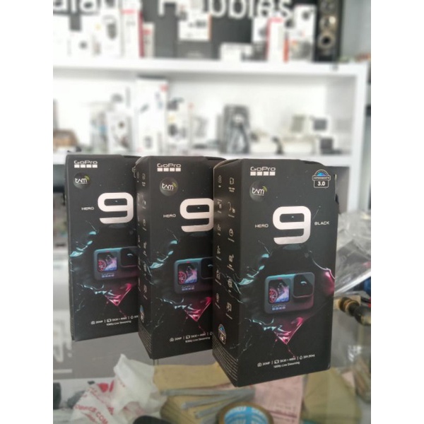 Gopro Hero 9 Black Garansi Tam Free Shorty