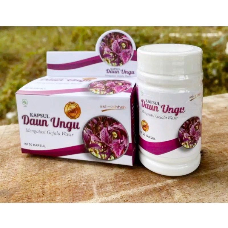 Kapsul Daun ungu As shihah / ASLI