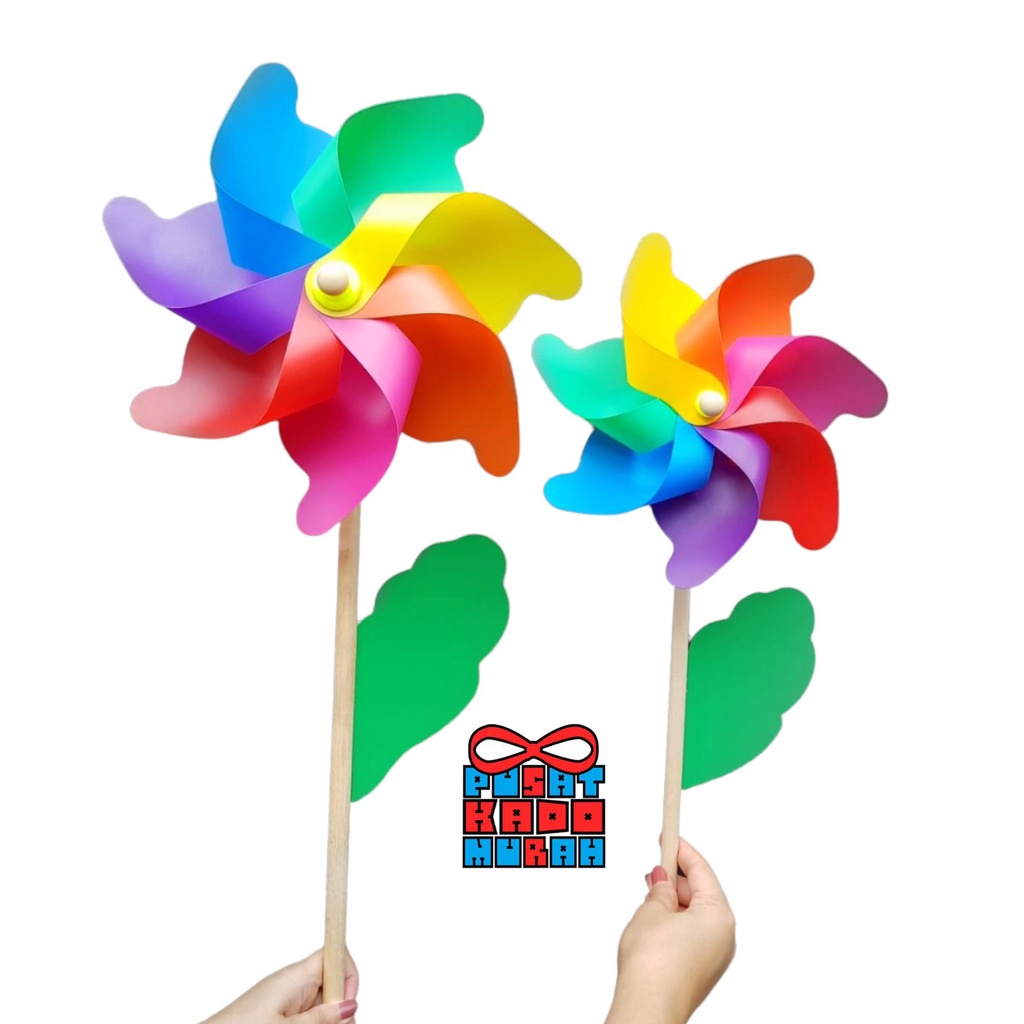 MURAH! Kincir Angin / Windmill Rainbow Untuk Taman / Outdoor