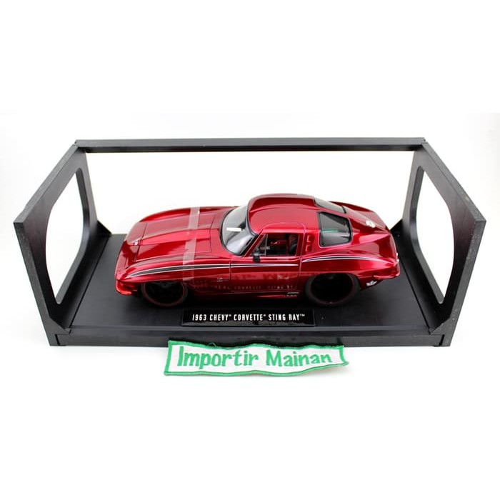 BT298 diecast JADA 1:18 scale 1963 Chevy corvette stingray