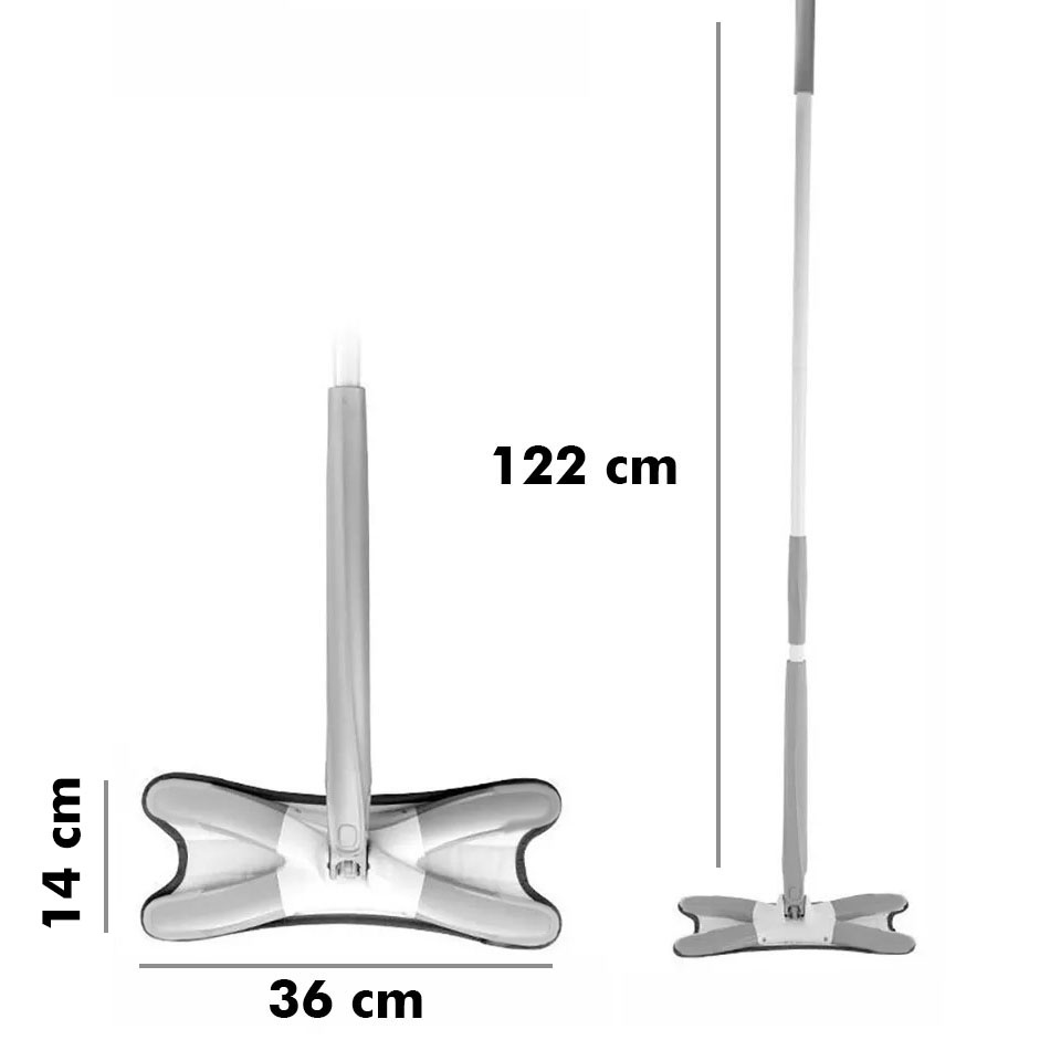 X-Mop Alat Pel Pembersih Lantai Super Mop Bentuk Silang