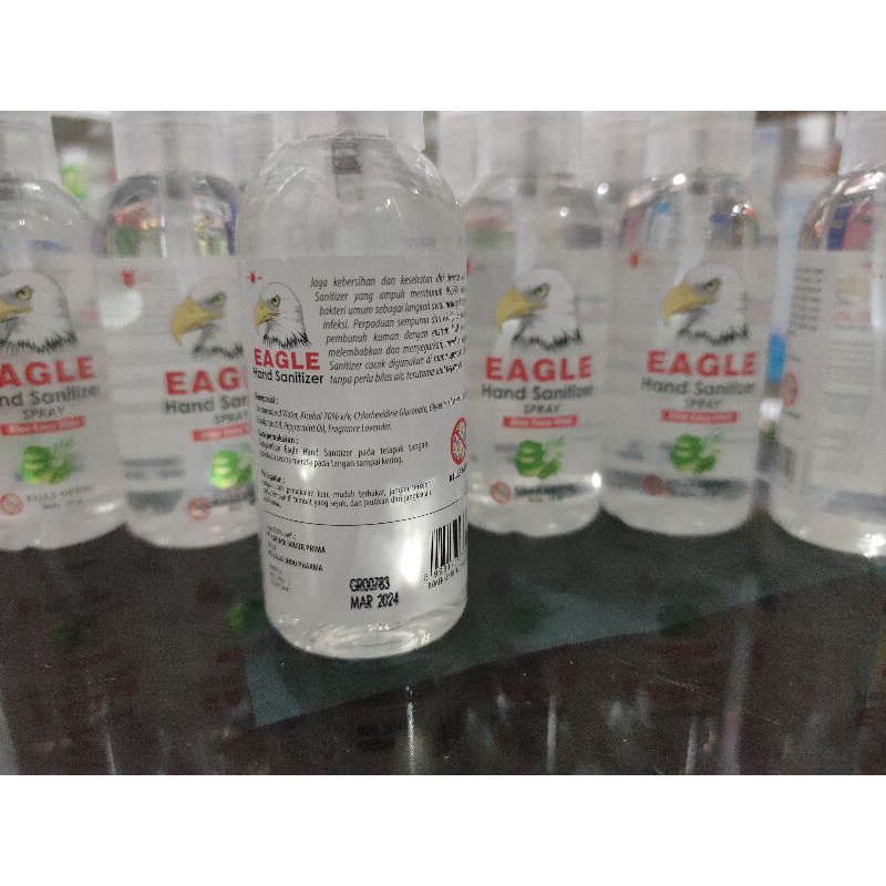 EAGLE HAND SANITIZER SPRAY 50 ML Aloe Euca Mint Cap Lang