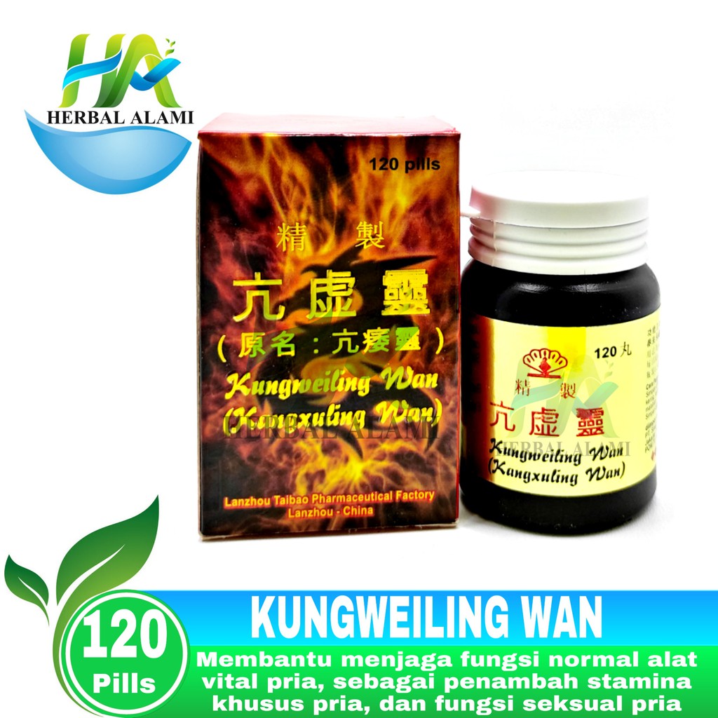 KungWeiling Wan (kang Xuling Wan) obat stamina pria dan kesuburan pria